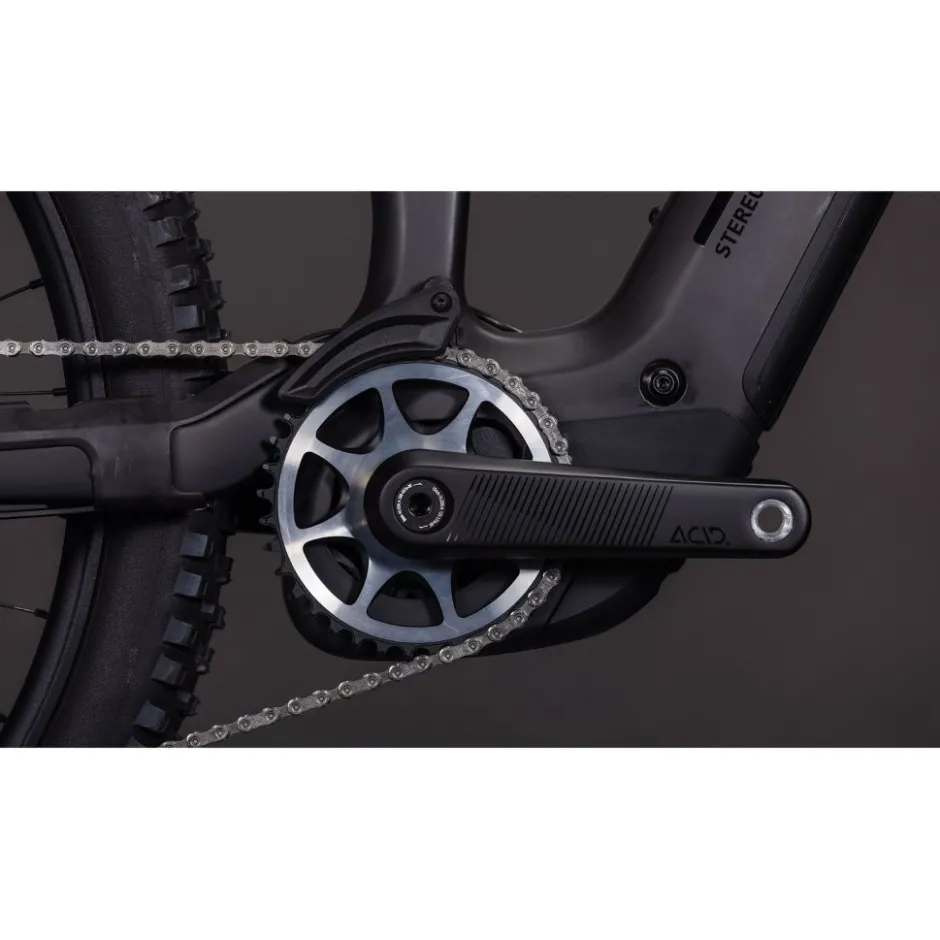 Elektrische Fietsen|E-Mtb Full Suspension < CUBE TEREO HYBRID ONE77 HPC AT 800 - Carbon E-Mountainbike - 2026 - – carbon / gold