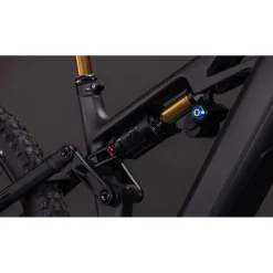CUBE STEREO HYBRID ONE77 HPC AT 800 - Carbon E-Mountainbike - 2026 - M - XL – carbon / gold