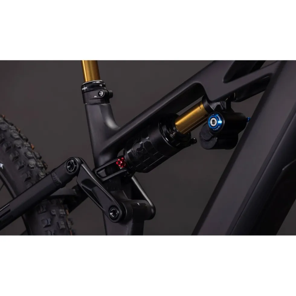 CUBE STEREO HYBRID ONE77 HPC AT 800 - Carbon E-Mountainbike - 2026 - M - XL – carbon / gold