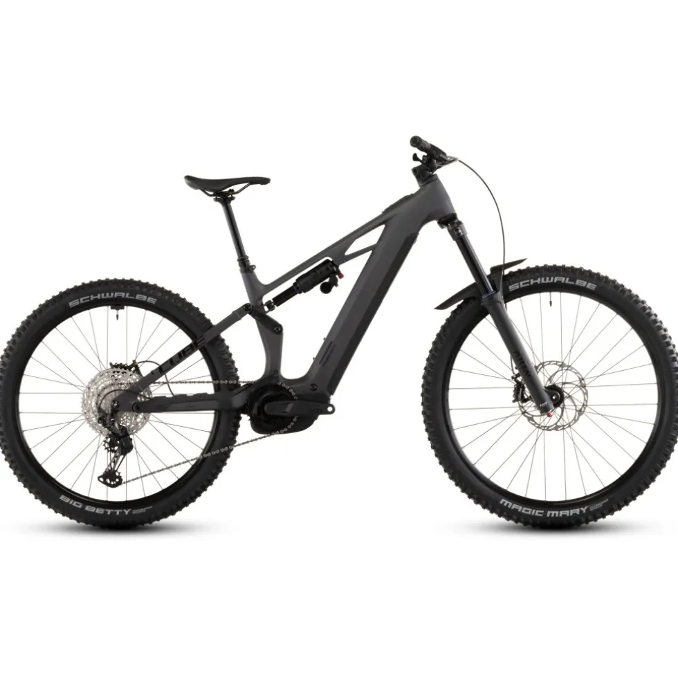 CUBE STEREO HYBRID ONE77 HPC Race 800 - Carbon E-Mountainbike - 2026 - S – irongrey / black