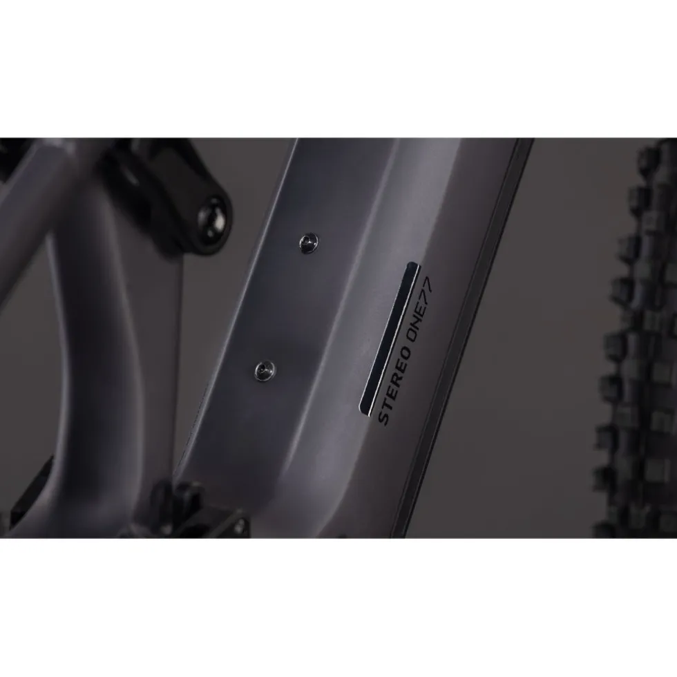 CUBE STEREO HYBRID ONE77 HPC Race 800 - Carbon E-Mountainbike - 2026 - S – irongrey / black