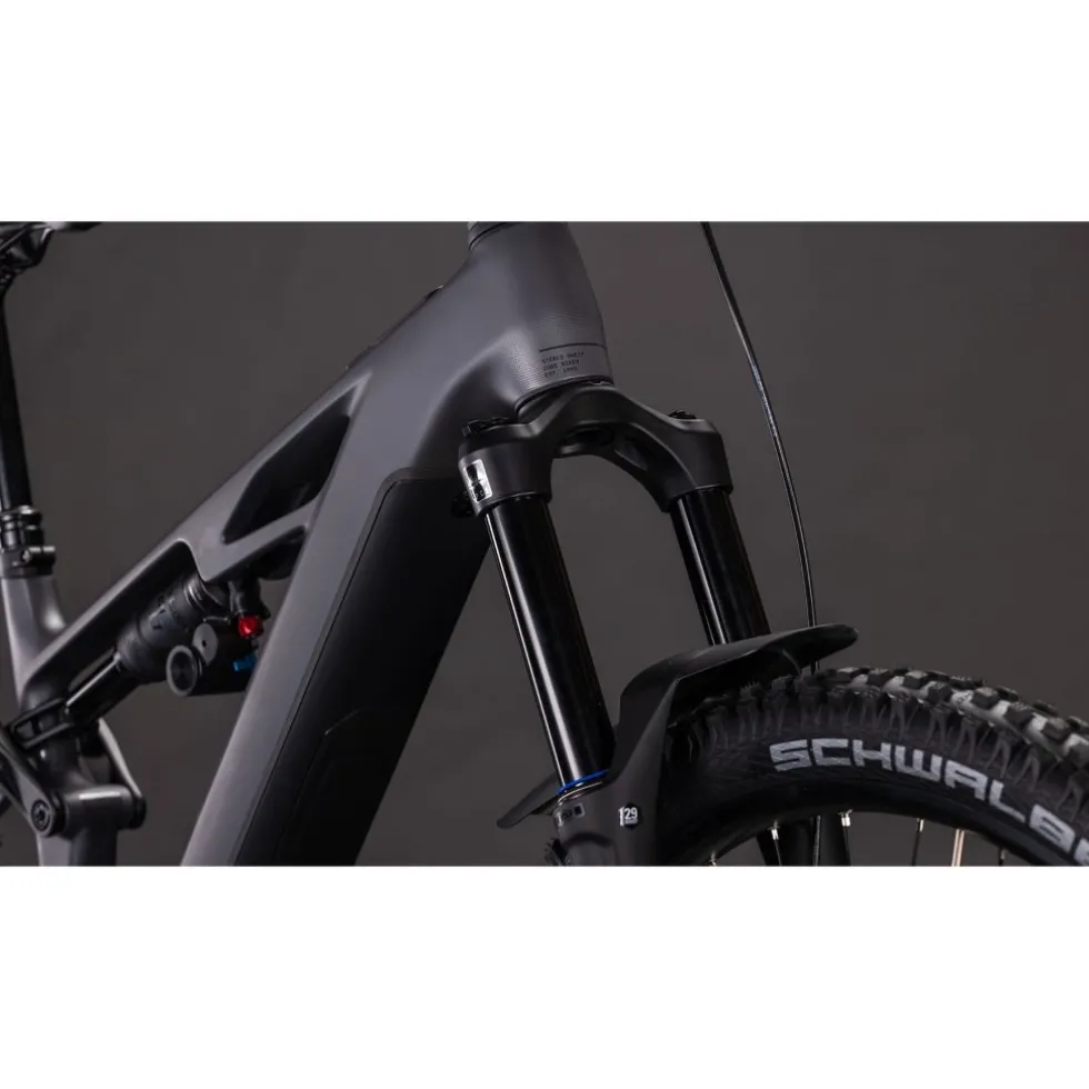CUBE STEREO HYBRID ONE77 HPC Race 800 - Carbon E-Mountainbike - 2026 - S – irongrey / black