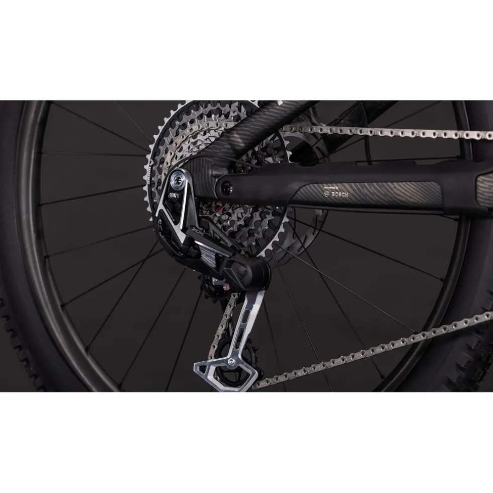 CUBE STEREO HYBRID ONE44 HPC SLT 800 - Carbon E-Mountainbike - 2026 - 29“ – carbongrid / chrome