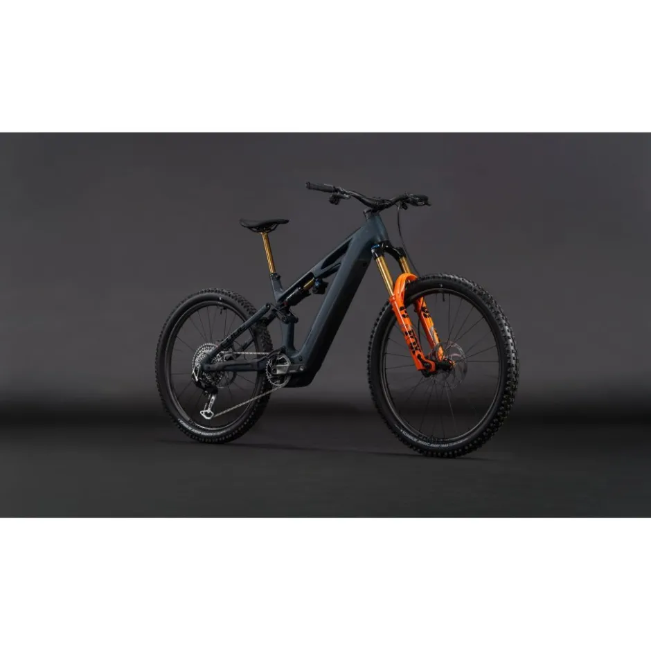 Elektrische Fietsen|E-Mtb Full Suspension < CUBE STEREO HYBRID ONE77 HPC ST 800 - Carbon E-ountainbike - 2026 - gaaxy / orange