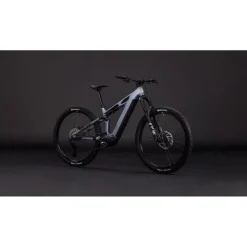 CUBE STEREO HYBRID ONE44 HPC SLX EVO 800 - Carbon E-Mountainbike - 2026 - 27.5“ – slategrey / black