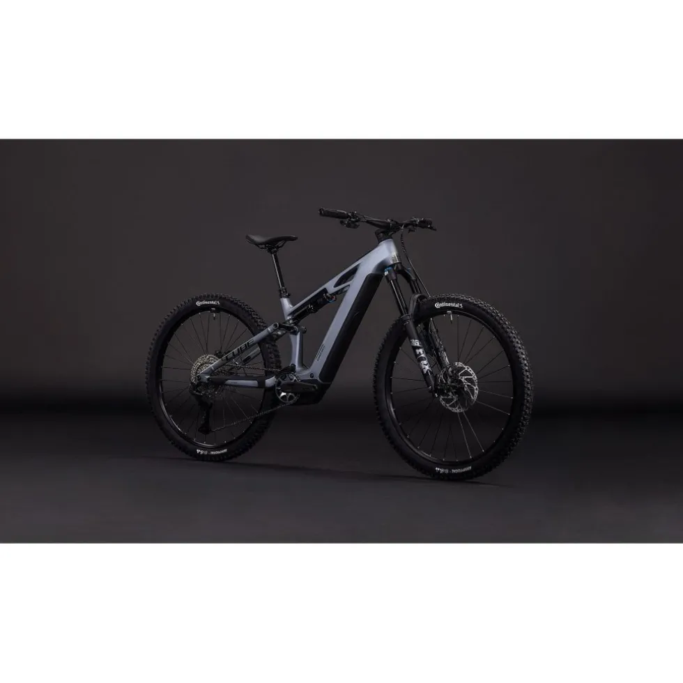 CUBE STEREO HYBRID ONE44 HPC SLX EVO 800 - Carbon E-Mountainbike - 2026 - 27.5“ – slategrey / black