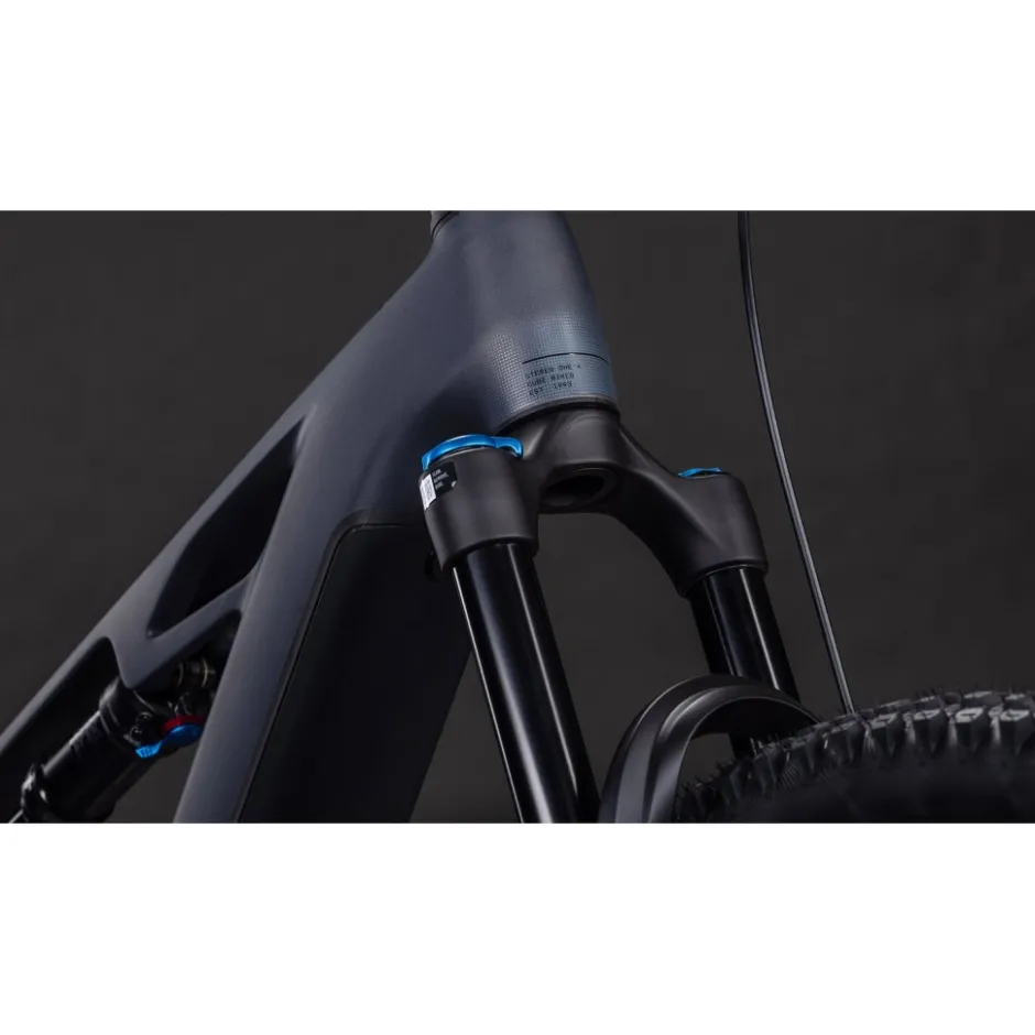 Elektrische Fietsen|E-Mtb Full Suspension < CUBE STEREO HYBRID ONE44 HPC SX 800 - Carbon E-ountainbike - 2026 - 29“ – sabgrey / orange