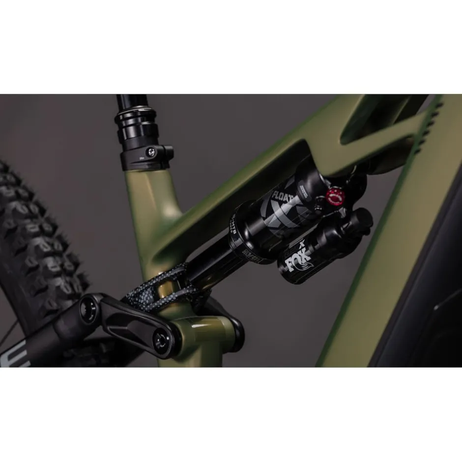 Elektrische Fietsen|E-Mtb Full Suspension < CUBE TEREO HYBRID ONE44 HPC TM 800 - Carbon E-Mountainbike - 2026 - 27.5“ – reedgreen / matrix