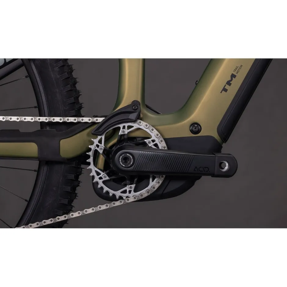 Elektrische Fietsen|E-Mtb Full Suspension < CUBE TEREO HYBRID ONE44 HPC TM 800 - Carbon E-Mountainbike - 2026 - 27.5“ – reedgreen / matrix
