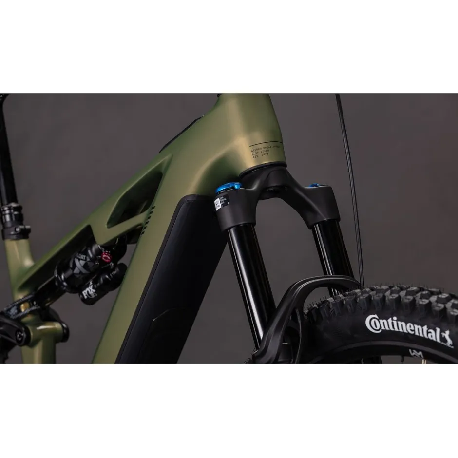 Elektrische Fietsen|E-Mtb Full Suspension < CUBE TEREO HYBRID ONE44 HPC TM 800 - Carbon E-Mountainbike - 2026 - 27.5“ – reedgreen / matrix