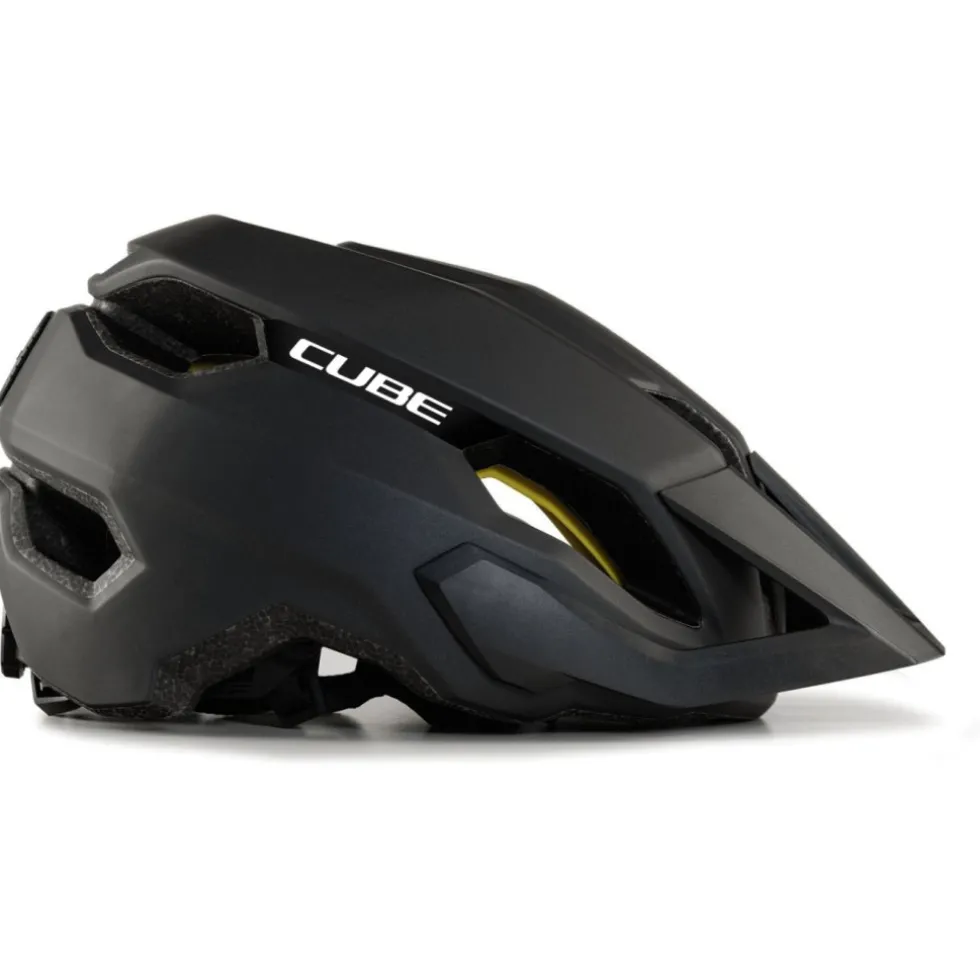 CUBE STRAY MTB-Helm - zwart