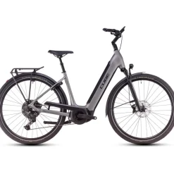 Elektrische Fietsen < ACID CUBE SUPREME HYBRID SLX 625 - Easy Entry E-Bike - 2026 - grey / lunar