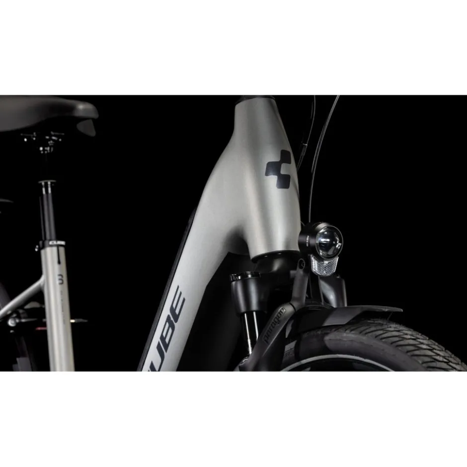 Elektrische Fietsen < ACID CUBE SUPREME HYBRID SLX 625 - Easy Entry E-Bike - 2026 - grey / lunar