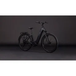 CUBE TOURING HYBRID ONE 600 - Easy Entry - Trekking E-Bike - 2026 - coal / chrome