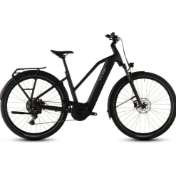 CUBE TOURING HYBRID ONE 600 - Trapeze - Trekking E-Bike - 2026 - coal / chrome
