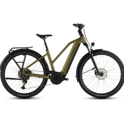 CUBE TOURING HYBRID Pro 800 - Trapeze - Trekking E-Bike - 2026 - goldenlime / black