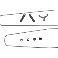 Curana GRT Spatbordset C-Lite 28 Inch - 55 mm - zwart