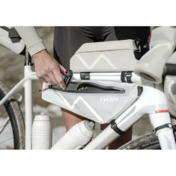 Cyclite Frame Bag / 02 Frametas - 2,8L - Lichtgrijs