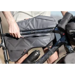 Cyclite Frame Bag Large / 02 Frametas - 3,6L - Lichtgrijs