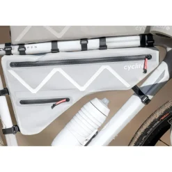 Cyclite Frame Bag Large / 02 Frametas - 3,6L - Lichtgrijs