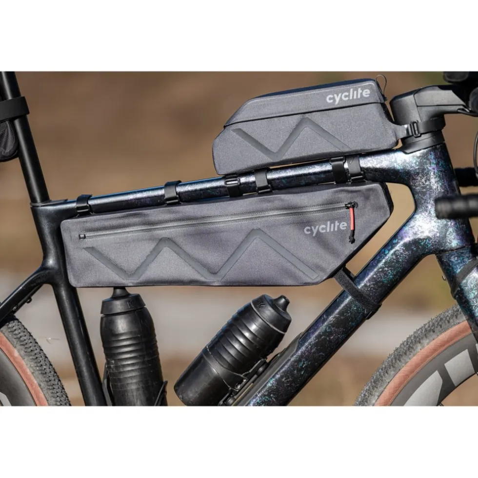 Cyclite Frame Bag XT / 02 Frametas - 3,2L - Lichtgrijs
