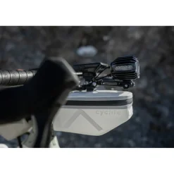 Cyclite Handle Bar Bag Nano / 01 Stuurtas - 1,3L - Lichtgrijs