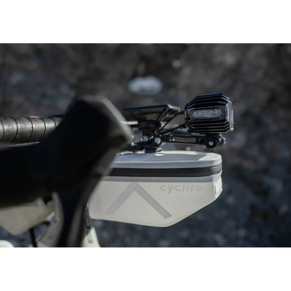 Cyclite Handle Bar Bag Nano / 01 Stuurtas - 1,3L - Lichtgrijs