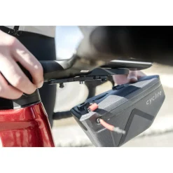 Cyclite Handle Bar Bag Nano / 01 Stuurtas - 1,3L - Lichtgrijs