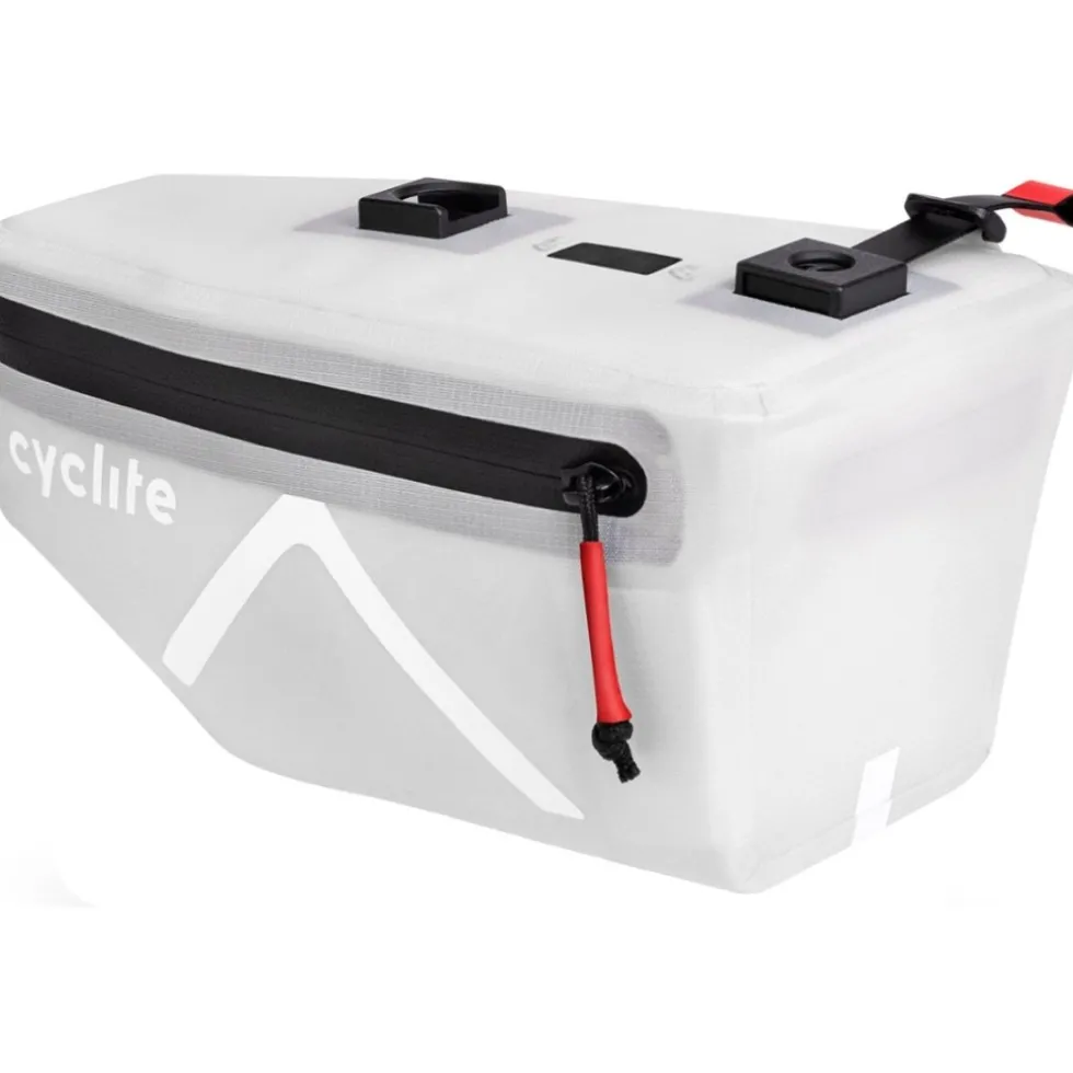 Cyclite Handle Bar Bag Nano / 01 Stuurtas - 1,3L - Lichtgrijs