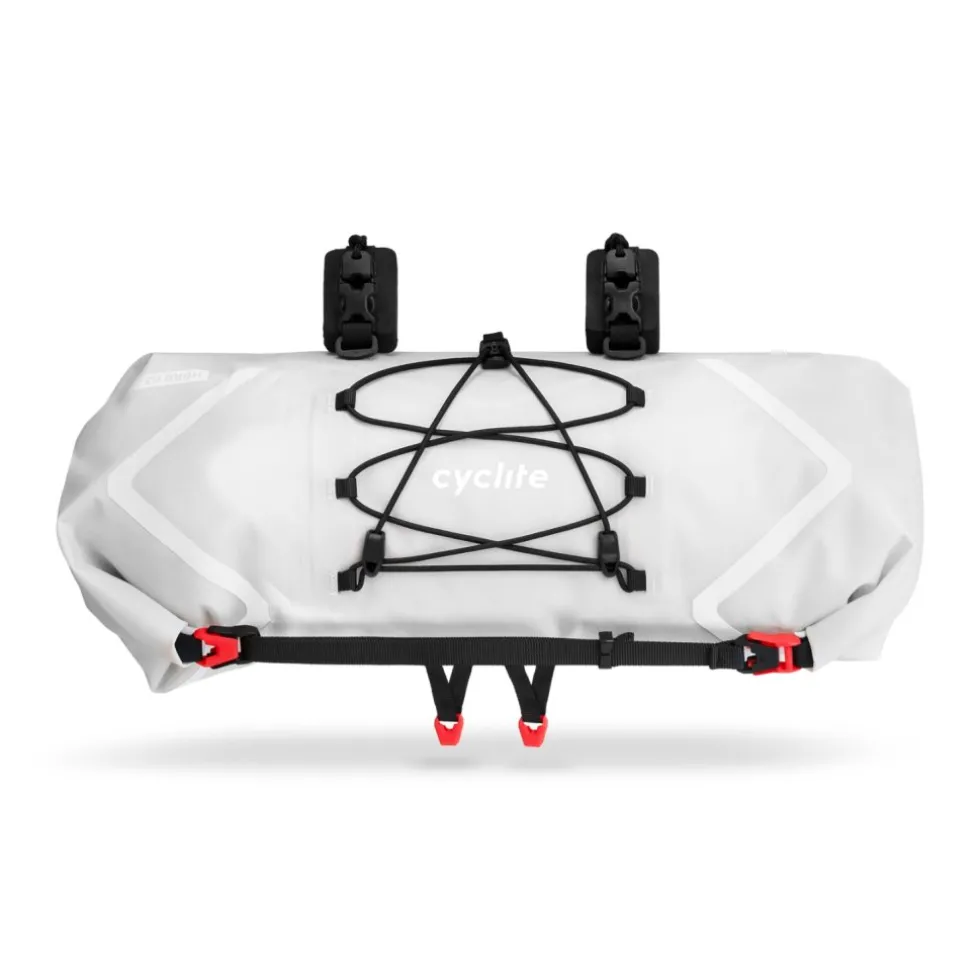 Cyclite Handle Bar Roll Bag / 02 Stuurtas - 12,6L - Lichtgrijs