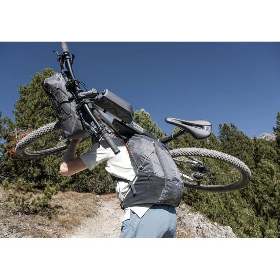Cyclite Handle Bar Roll Bag / 02 Stuurtas - 12,6L - Lichtgrijs
