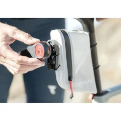 Cyclite Saddle Bag Nano / 01 Zadeltas - 0,5L - Zwart