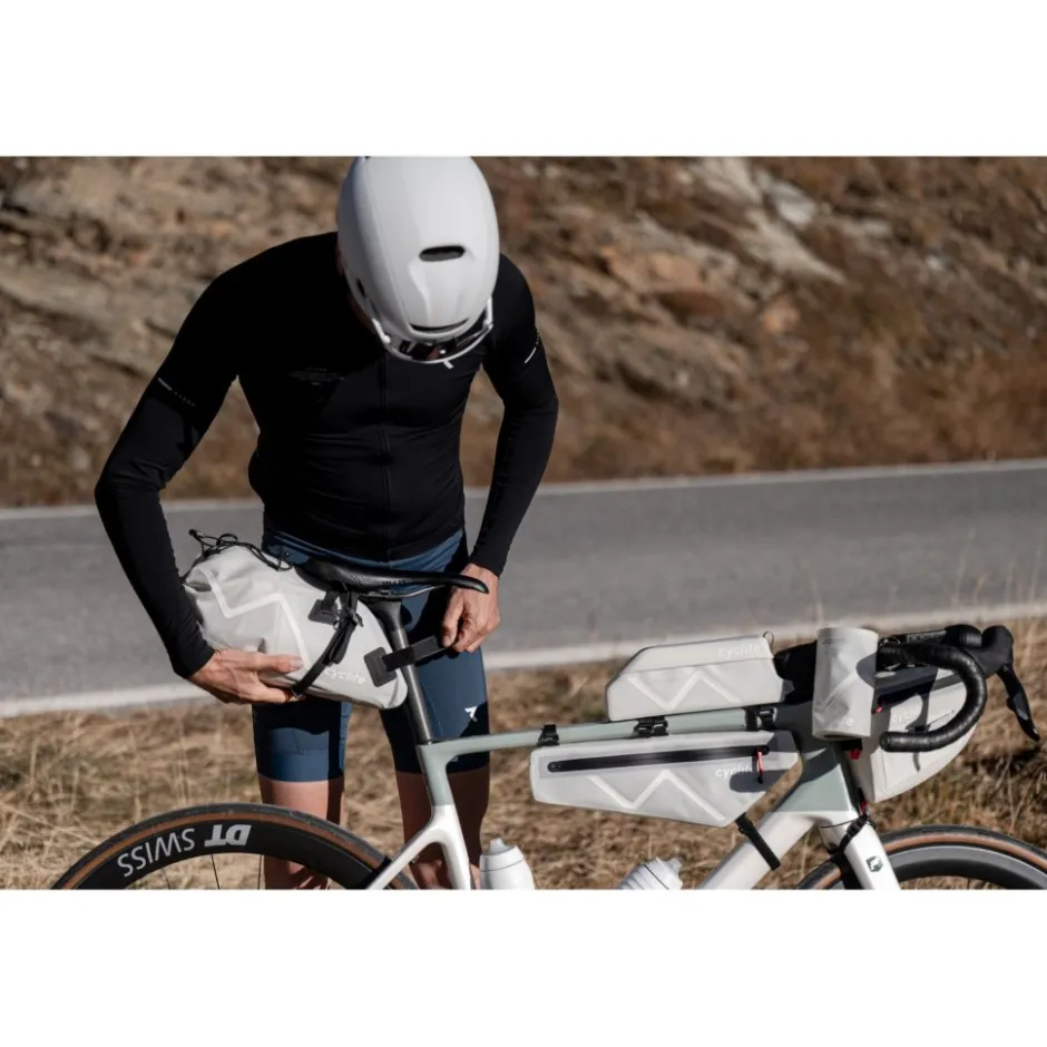 Zadeltassen < Cyclite Saddle Bag Small / 02 Zadeltas - 8L - Lichtgrijs