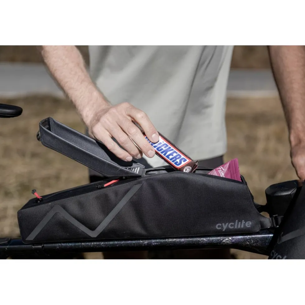 Cyclite Top Tube Bag Large / 02 Bovenbuis Tas - 2,2L - Zwart