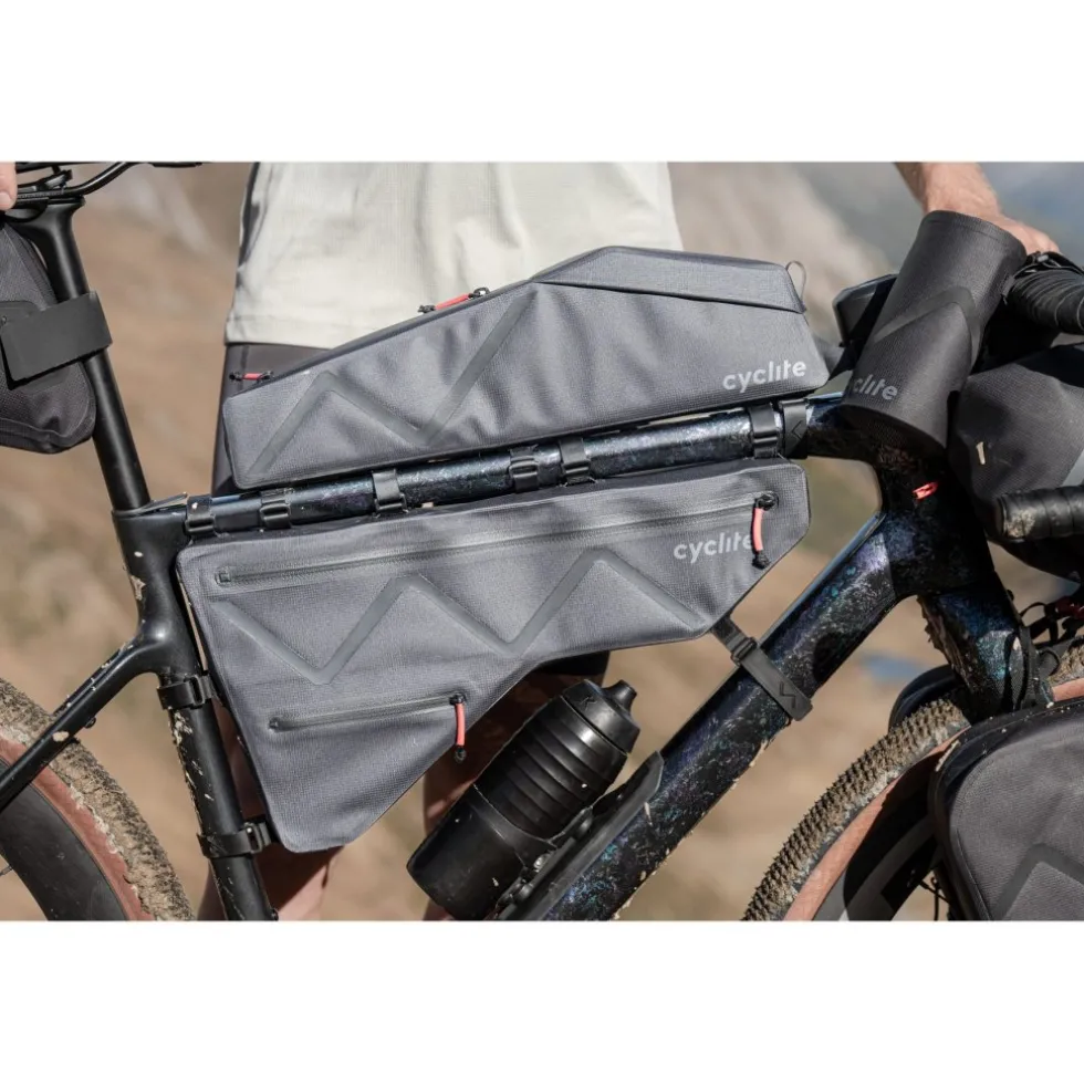 Cyclite Top Tube Bag Large / 02 Bovenbuis Tas - 2,2L - Zwart