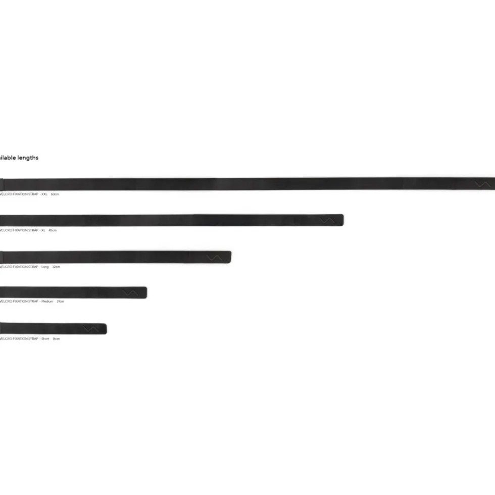Cyclite Velcro Fixation Strap Bevestigingsriem - XL / Zwart