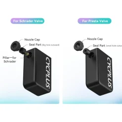 Elektrische Fietspompen|Mini Pompen < Cycplus AS2 Pro Max E-Minipomp