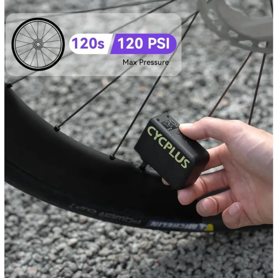 Elektrische Fietspompen|Mini Pompen < Cycplus AS2 Ultra E-Minipomp