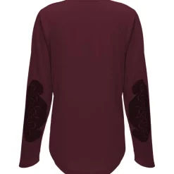 Dainese HgROX Shirt met Lange Mouwen Dames - windsor wine