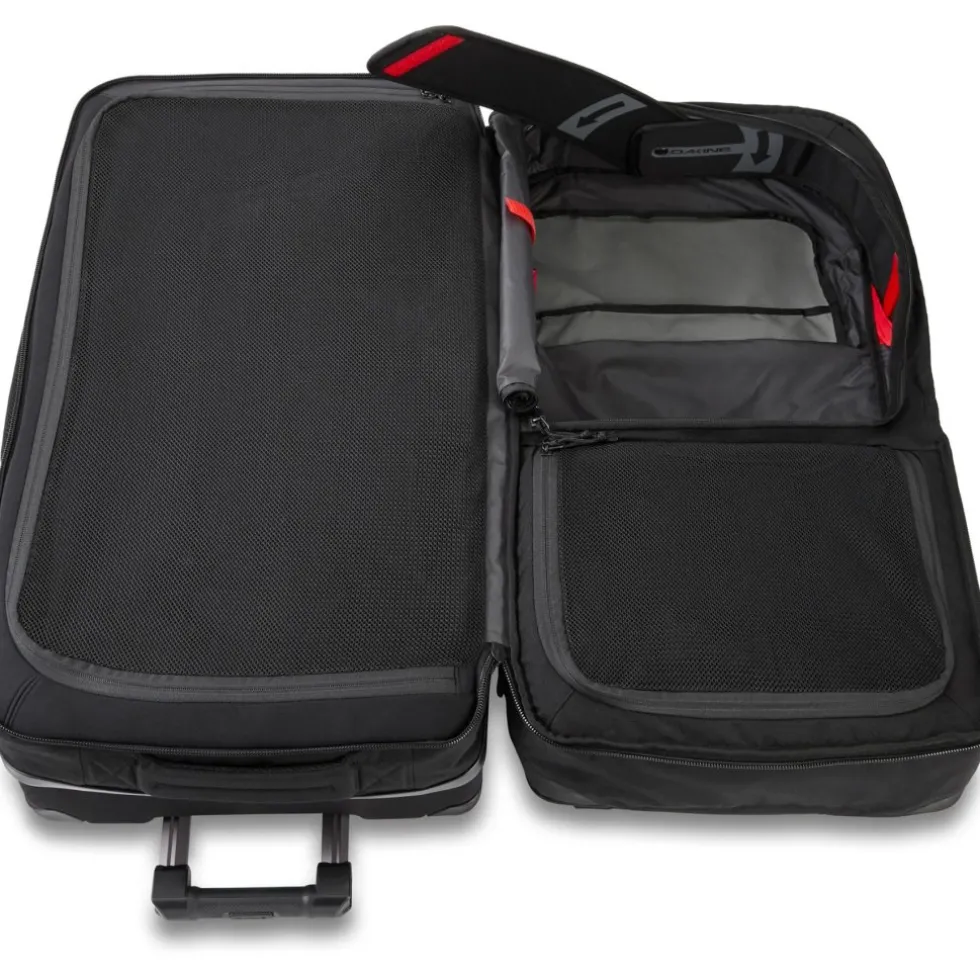 Dakine Split Roller 85L Reistas met Wielen - Zwart
