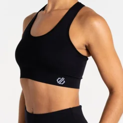 Dare 2b Don't Sweat It II Sport-BH Dames - 800 Zwart