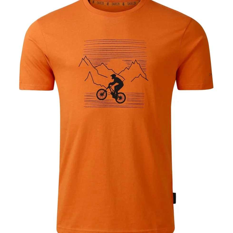 Dare 2b Movement III T-Shirt Heren - ZRU Burnt Orange