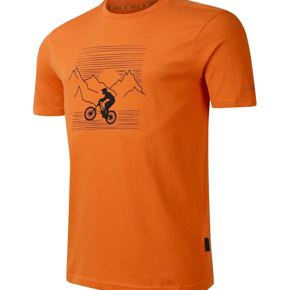Dare 2b Movement III T-Shirt Heren - ZRU Burnt Orange