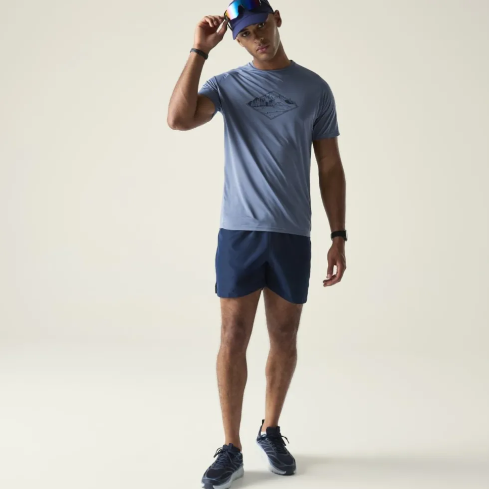 Dare 2b Tech II T-Shirt Heren - ZR2 Mercury