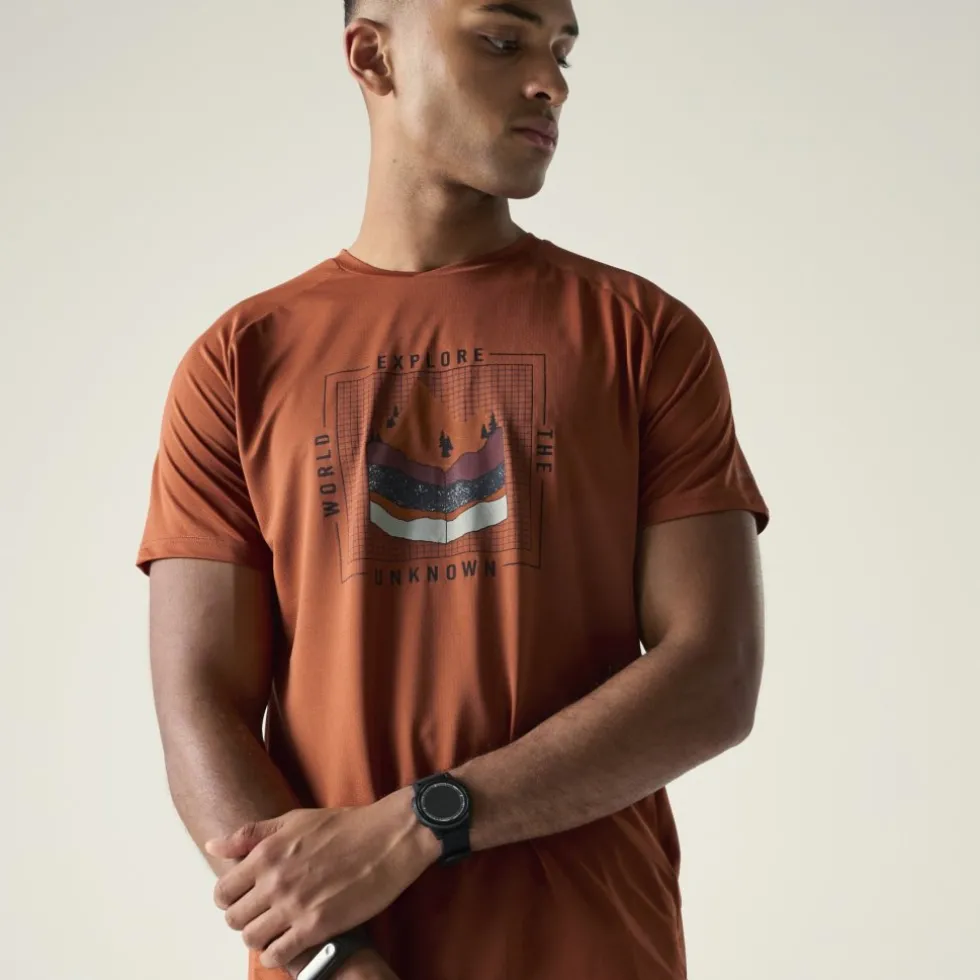Dare 2b Tech II T-Shirt Heren - ZSY ArabianSpice