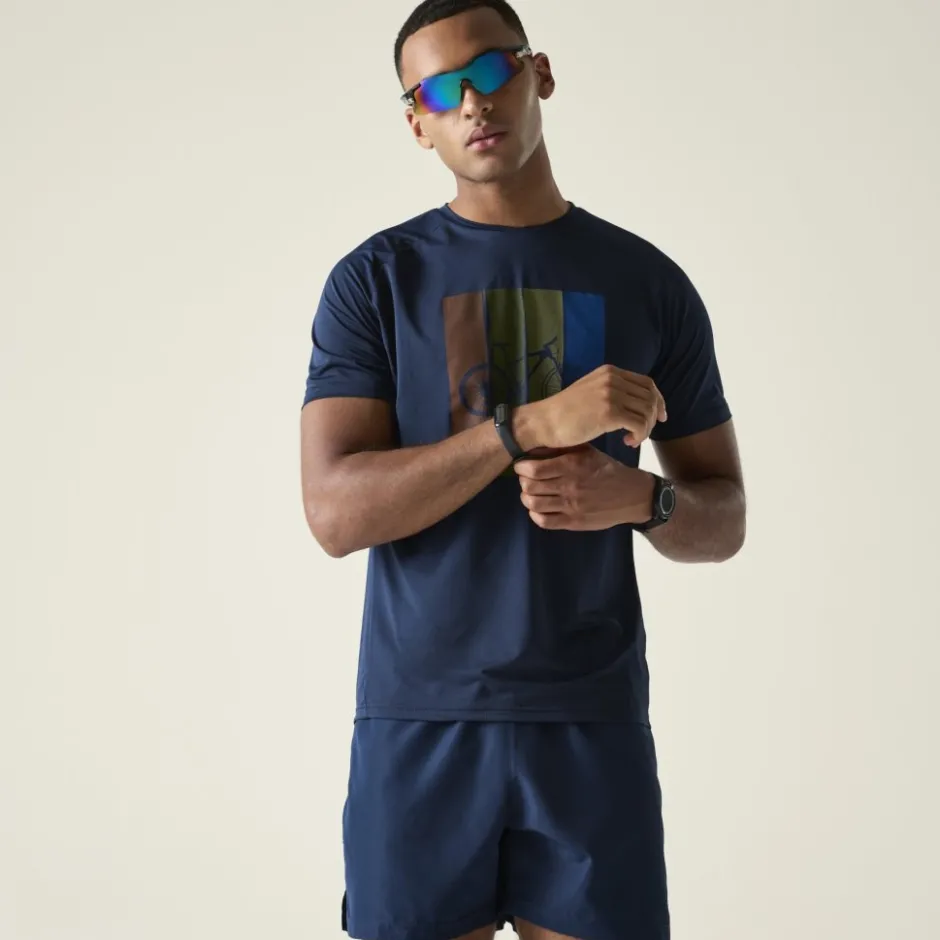 T-Shirts & Tops < Dare 2b Tech II T-hirt Heren - 540 Navy