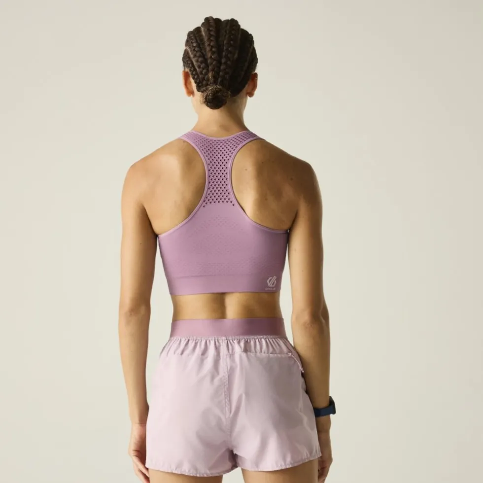 Dare 2b Dont Sweat It II Sport-bh dames - ZIA Dusky Orchid