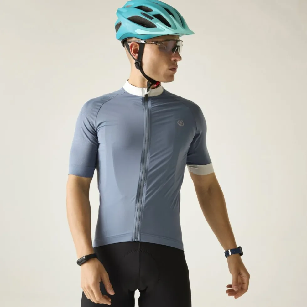 Dare 2b Lightning Korte mouwen shirt heren - ZZW Merc/Icebrg