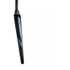 Deda EDG Road Voorvork - 28" | Carbon | DCR | Tapered 1 1/8" - 1 1/2" D-Shape | Flatmount | 45mm Offset - 12x100mm - polish on black (POB)