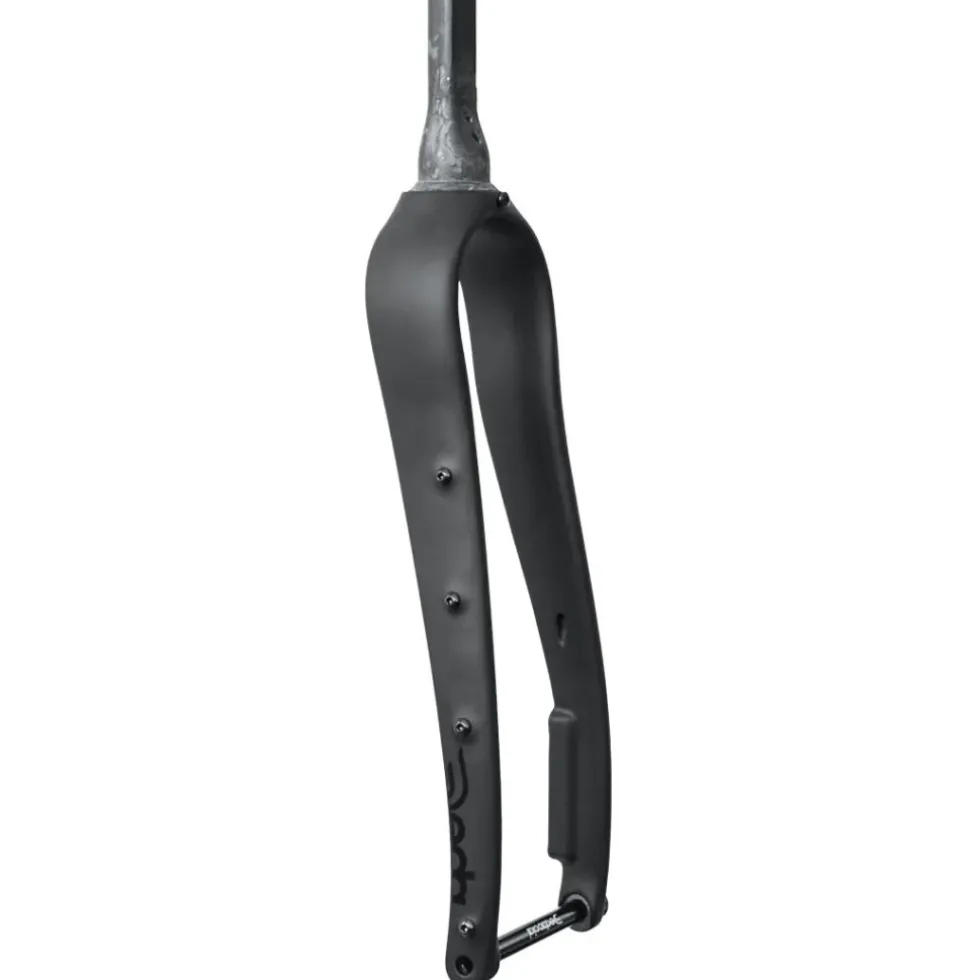 Deda Gera Curvy Starre Voorvork - 27.5"/29" | Carbon | DCR | 50mm Offset | Tapered - 12x100 - zwart